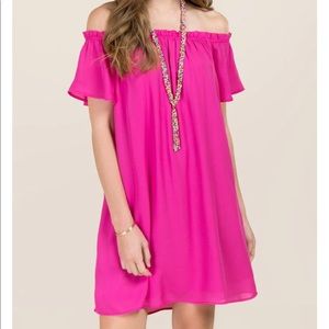 XS Francesca’s Pink Dress BRAND NEW NWT